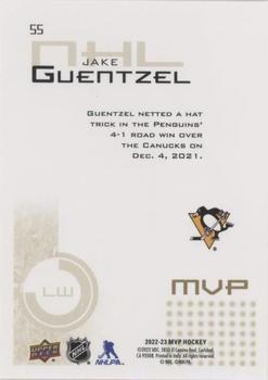 2022-23 Upper Deck MVP - 20th Anniversary Gold Script #55 Jake Guentzel Back