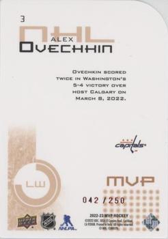 2022-23 Upper Deck MVP - Colors and Contours #3 Alex Ovechkin Back