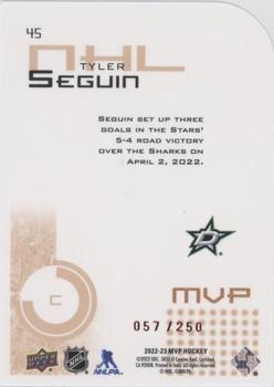 2022-23 Upper Deck MVP - Colors and Contours #45 Tyler Seguin Back
