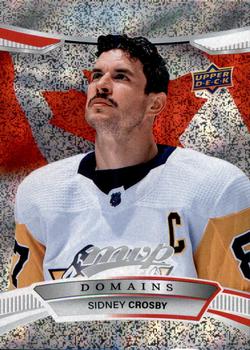 2022-23 Upper Deck MVP - Domains #NA-3 Sidney Crosby Front