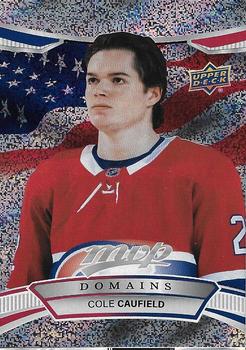 2022-23 Upper Deck MVP - Domains #NA-5 Cole Caufield Front