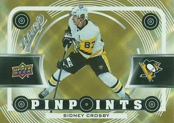 2022-23 Upper Deck MVP - Pinpoints Gold #PP-2 Sidney Crosby Front
