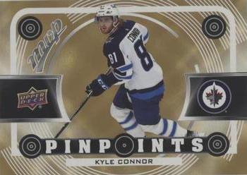 2022-23 Upper Deck MVP - Pinpoints Gold #PP-9 Kyle Connor Front