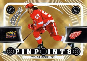 2022-23 Upper Deck MVP - Pinpoints Gold #PP-13 Tyler Bertuzzi Front