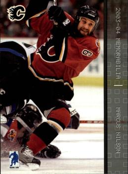 2003-04 Be A Player Update - 2003-04 Be A Player Memorabilia Update #212 Marcus Nilson Front