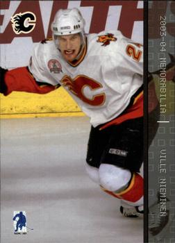 2003-04 Be A Player Update - 2003-04 Be A Player Memorabilia Update #226 Ville Nieminen Front