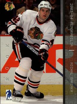 2003-04 Be A Player Update - 2003-04 Be A Player Memorabilia Update #233 Michal Barinka Front