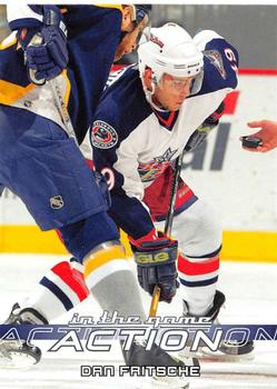 2003-04 Be A Player Update - 2003-04 In The Game Action Update #627 Dan Fritsche Front