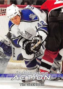 2003-04 Be A Player Update - 2003-04 In The Game Action Update #628 Tim Gleason Front