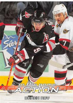 2003-04 Be A Player Update - 2003-04 In The Game Action Update #629 Derek Roy Front