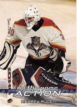 2003-04 Be A Player Update - 2003-04 In The Game Action Update #637 Andrew Allen Front