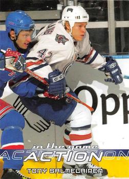 2003-04 Be A Player Update - 2003-04 In The Game Action Update #639 Tony Salmelainen Front