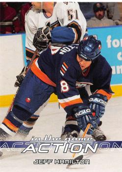 2003-04 Be A Player Update - 2003-04 In The Game Action Update #643 Jeff Hamilton Front