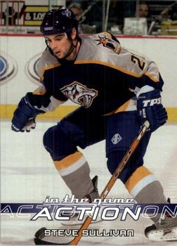 2003-04 Be A Player Update - 2003-04 In The Game Action Update #645 Steve Sullivan Front