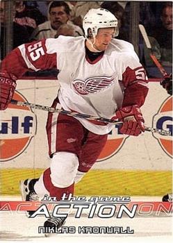 2003-04 Be A Player Update - 2003-04 In The Game Action Update #646 Niklas Kronwall Front