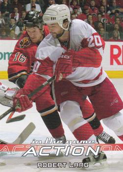 2003-04 Be A Player Update - 2003-04 In The Game Action Update #663 Robert Lang Front