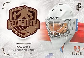 2021-22 Legendary Cards Saves Help - Base Red #SH-016 Pavel Kantor Front