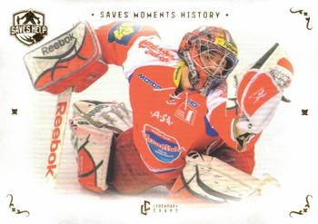2021-22 Legendary Cards Saves Help - Saves Moments History Gold #SMH-7 Jakub Kovar Front