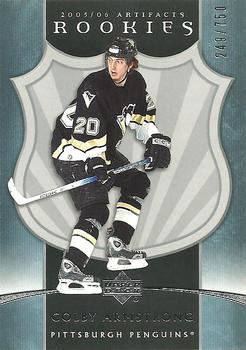 2005-06 Upper Deck Rookie Update - 2005-06 Upper Deck Artifacts Update #316 Colby Armstrong Front