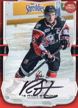 2012-13 Extreme Niagara IceDogs (OHL) Autographs #13 Ryan Strome Front