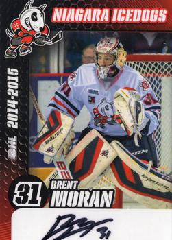 2014-15 Niagara IceDogs (OHL) Autographs #NNO Brent Moran Front
