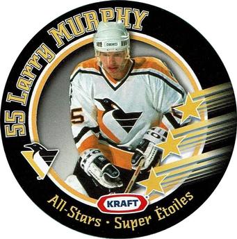 1995-96 Kraft - Kraft Peanut Butter All-Stars Discs #NNO Larry Murphy  Front
