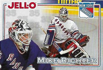 1995-96 Kraft - Jell-O Gelatin Crease Keepers Standard Size #NNO Mike Richter  Front