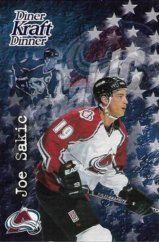 1995-96 Kraft - Kraft Dinner Shooting Stars #NNO Joe Sakic  Front