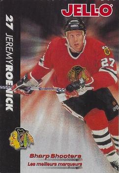 1994-95 Kraft - Jell-O Sharp Shooters Brown Back #NNO Jeremy Roenick Front