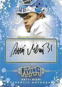 2016-17 President's Choice International Ice - Flying Finns Autographs #NNO Antti Niemi Front