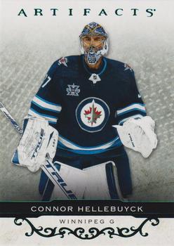 2021-22 Upper Deck Artifacts - Turquoise #112 Connor Hellebuyck Front