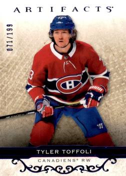 2021-22 Upper Deck Artifacts - Royal Blue #90 Tyler Toffoli Front