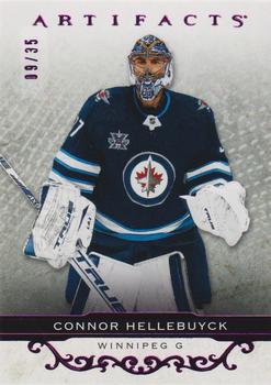 2021-22 Upper Deck Artifacts - Pink #112 Connor Hellebuyck Front