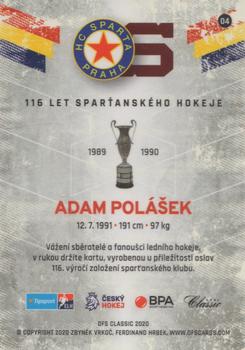 2019-20 OFS Classic - 116 Years of Spartan Hockey #04 Adam Polasek Back