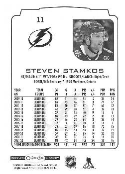 2022-23 O-Pee-Chee #11 Steven Stamkos Back