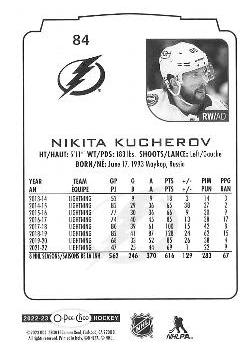 2022-23 O-Pee-Chee #84 Nikita Kucherov Back