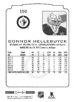 2022-23 O-Pee-Chee #150 Connor Hellebuyck Back