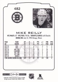 2022-23 O-Pee-Chee #482 Mike Reilly Back