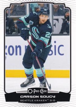2022-23 O-Pee-Chee #498 Carson Soucy Front