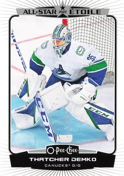 2022-23 O-Pee-Chee #527 Thatcher Demko Front