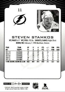 2022-23 O-Pee-Chee #11 Steven Stamkos Back