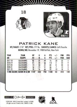 2022-23 O-Pee-Chee #18 Patrick Kane Back