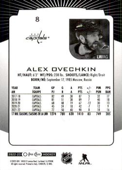 2022-23 O-Pee-Chee #8 Alex Ovechkin Back