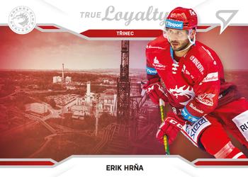 2021-22 SportZoo Tipsport ELH - True Loyalty #TL-01 Erik Hrna Front