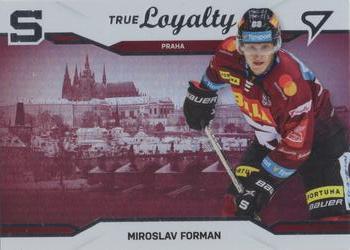 2021-22 SportZoo Tipsport ELH - True Loyalty #TL-08 Miroslav Forman Front
