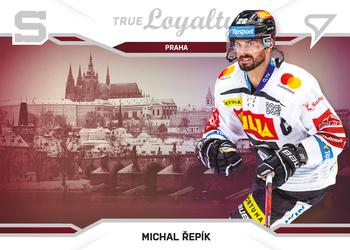 2021-22 SportZoo Tipsport ELH - True Loyalty #TL-09 Michal Repik Front
