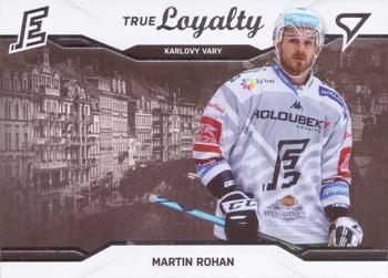 2021-22 SportZoo Tipsport ELH - True Loyalty #TL-25 Martin Rohan Front