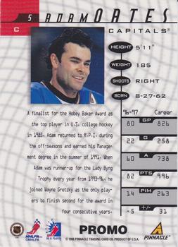 1997-98 Pinnacle Be a Player - Promos #5 Adam Oates Back