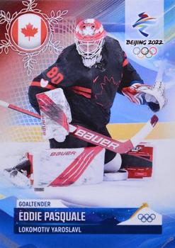 2022 BY Cards Beijing Olympics (Unlicensed) #CAN/OLYMP/2022-01 Eddie Pasquale Front