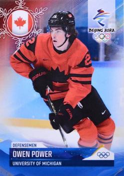 2022 BY Cards Beijing Olympics (Unlicensed) #CAN/OLYMP/2022-05 Owen Power Front